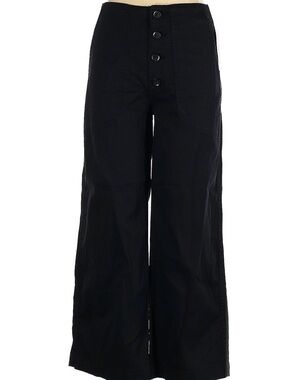 Adriano Goldschmied Wide-Leg Button Fly Pants